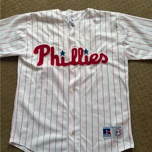 Vintage Phillies Jersey - Schmidt #20, Authentic Russell Diamond Collection